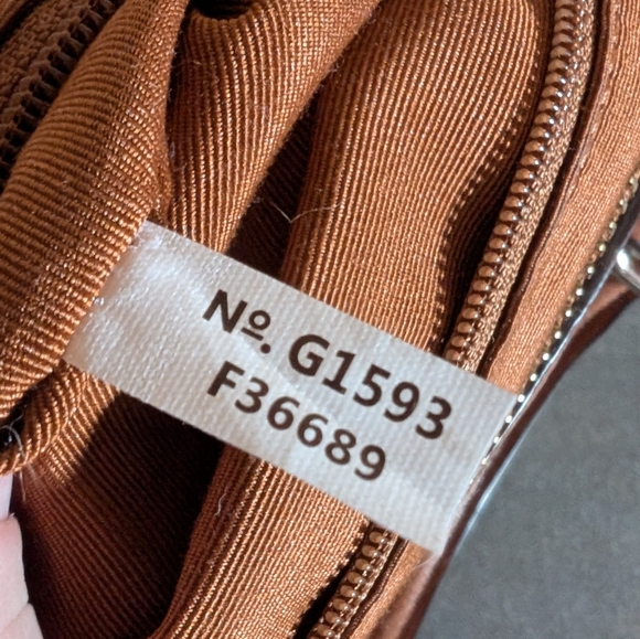 Coach Brown And Cream Mini Bennett Shearling Satchel Bag - Picture 14 of 14